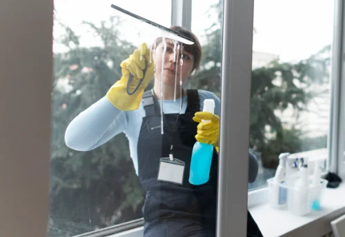 Nettoyage de vitres intérieures et extérieures à Poumarous